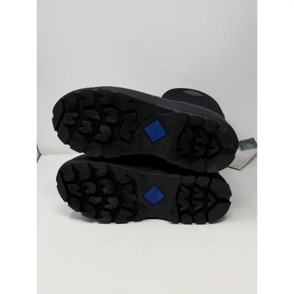 Brand New Original Muck Boot Company Kids Size 3 Black Blue Rain Mudd Snow